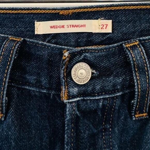 Levi’s Premium Wedge Straight Ankle in Medium Wash Size 27 x 26 - Picture 6 of 7